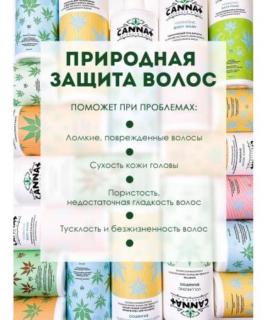 Canna+ Deep shampoo for hair restoration 400 ml - Buy Online on GoSupps.com