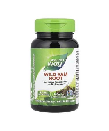 Nature's Way Wild yams root 700 mg 100 capsules