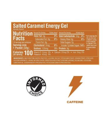 GU Energy Labs Energy gel GU Salt caramel 5 x 32 g - Buy Online on GoSupps.com