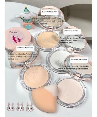 Miss Ahoo Compact powder for the face is transparent colorless - Buy Online on GoSupps.com