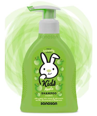 SANOSAN Children's shampoo without tears with an apple aroma 200 ml - Buy Online on GoSupps.com