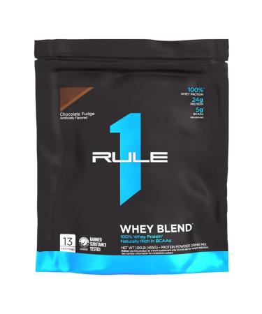 Rule 1 Protein Whey Blend 455 g - chocolate - Buy Online on GoSupps.com