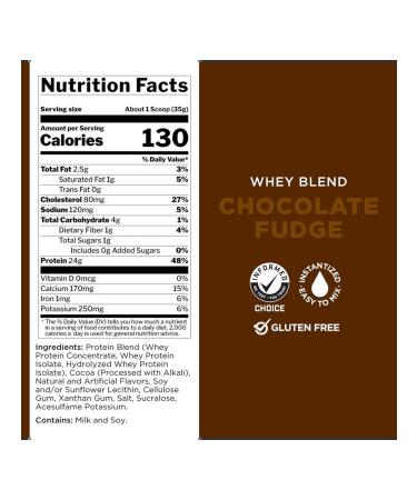 Rule 1 Protein Whey Blend 455 g - chocolate - Buy Online on GoSupps.com