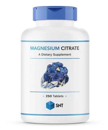SNT Swiss Nutrition Technology Magnesi Magnesium Citrate 200 Mg 250 Tab - Buy Online on GoSupps.com