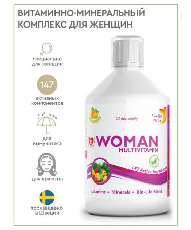 Swedish Nutra Vitamin complex for women Woman Multivitamin