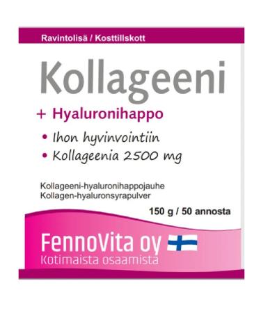 SUOMI Collagen + hyaluronic acid 2500 mg 150 g - Buy Online on GoSupps.com