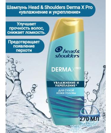 Head & Shoulders Dermma x Pro shampoo moisturizing and strengthening 270 ml