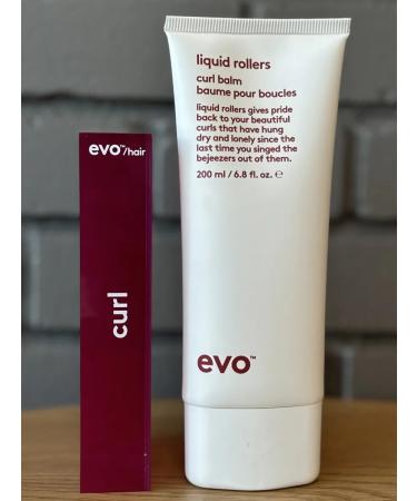 EVO Liquid Rollers Balm for elastic curls moisturizing shine - Buy Online on GoSupps.com
