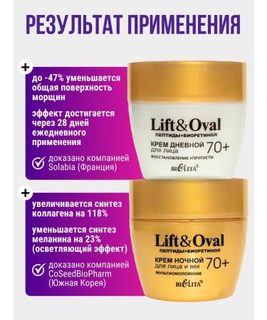 BELITA Face cream 70+ day and night against wrinkles - Buy Online on GoSupps.com