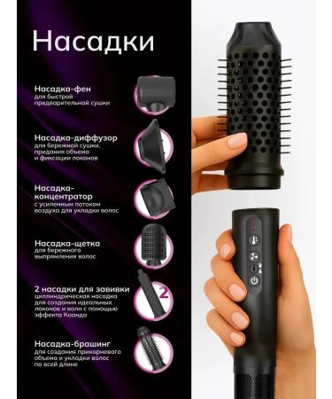 TVTO Ionic brush-carrier 7 nozzles dark metallic - Buy Online on GoSupps.com