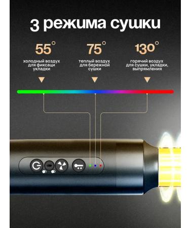 TVTO Ionic brush-carrier 7 nozzles dark metallic - Buy Online on GoSupps.com