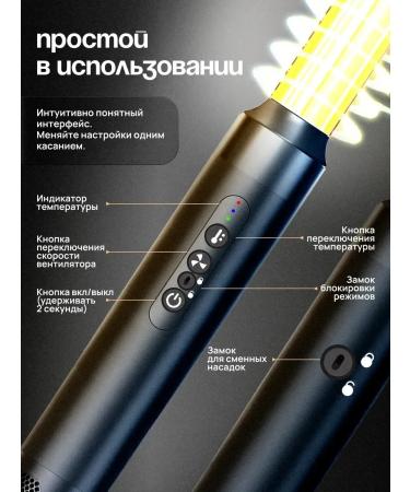 TVTO Ionic brush-carrier 7 nozzles dark metallic - Buy Online on GoSupps.com