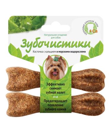 Country delicacies Bone with calcium and seaweed 2pcs (24 pack) - Buy Online on GoSupps.com