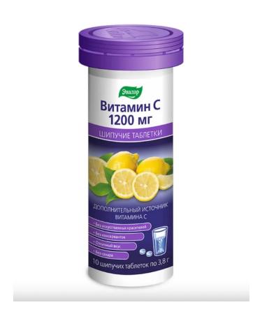 Home medicine cabinet Vitamin C 1200 Ship table 3.8 g x10 pcs - Buy Online on GoSupps.com