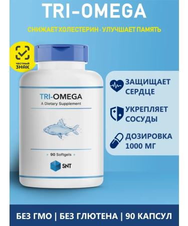 SNT Omega 3 Fisheries Tri-Omega 90 capsules