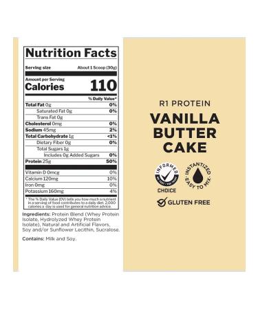 Rule 1 Protein R1 Protein 900 g - vanilla cake pie - Buy Online on GoSupps.com