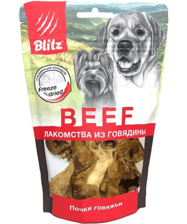 BLITZ Beef kidney treats Beef for dogs sublimated 60 g