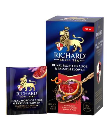 Richard Tea "Royal Moro Orange & Passion Flower" 25 Sash - Buy Online on GoSupps.com