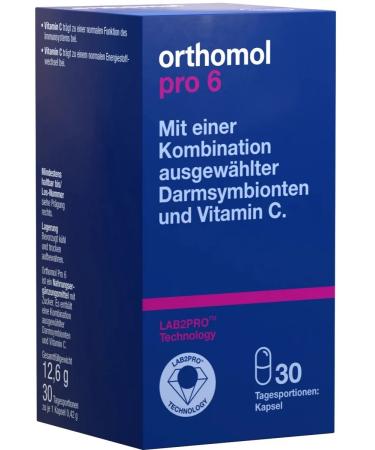 Orthomol Pro 6 30 capsules - Buy Online on GoSupps.com