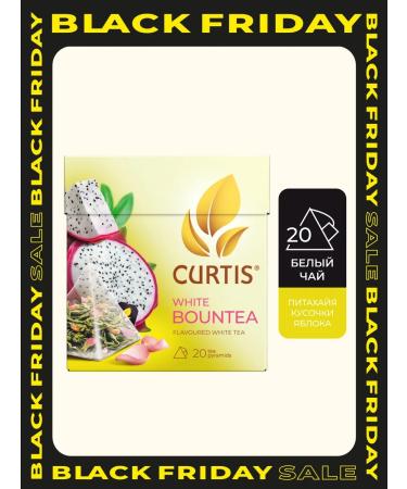 CURTIS White tea "White Bountea" 20 pyramids