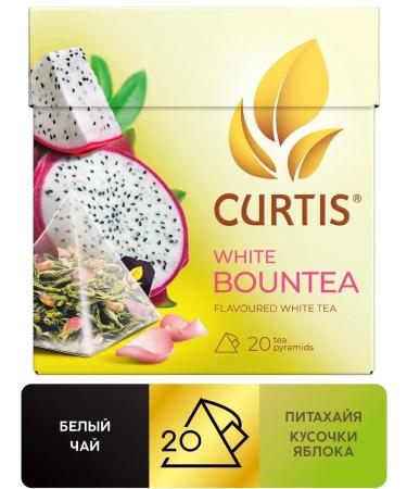 CURTIS White tea "White Bountea" 20 pyramids - Buy Online on GoSupps.com