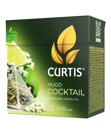 Curtis Green tea "Hugo Cocktail" 20 pyramids - Buy Online on GoSupps.com