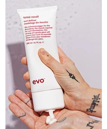 EVO Total Recoil a strong fixation cream for curly hair curls - Buy Online on GoSupps.com