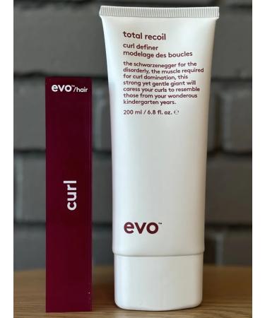 EVO Total Recoil a strong fixation cream for curly hair curls - Buy Online on GoSupps.com