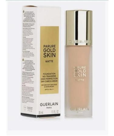 GUERLAIN tone 2n matte tonal remedy Parre Gold Skin