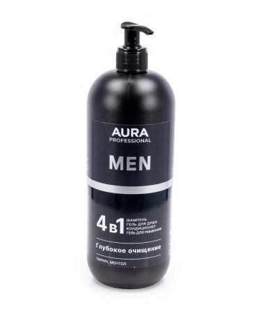 Aura Hair shampoo men's Professional with taurin 1l