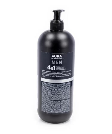 Aura Hair shampoo men's Professional with taurin 1l - Buy Online on GoSupps.com