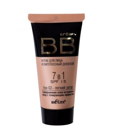 Belita BB face cream complex 7 in 1 SPF 15 tone 02 - Buy Online on GoSupps.com