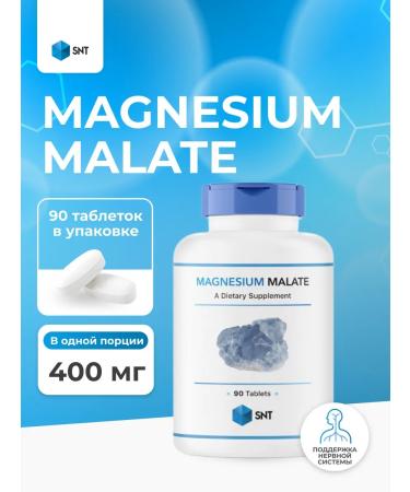 SNT Magnesium Malate Magnesium magnesium 400 mg 90 tab