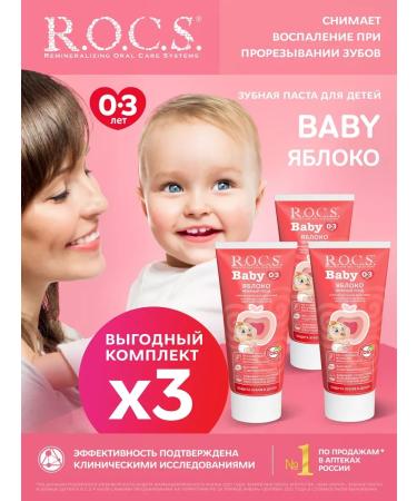 ROCS Toothpaste for hygiene of the oral cavity