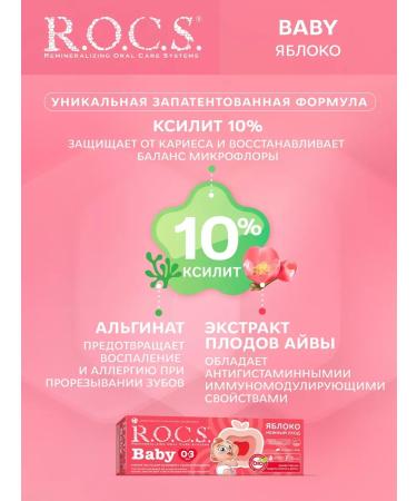 ROCS Toothpaste for hygiene of the oral cavity - Buy Online on GoSupps.com