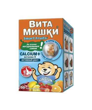 Vitamins of calcium+ pastops for children from 3 years 30 pcs
