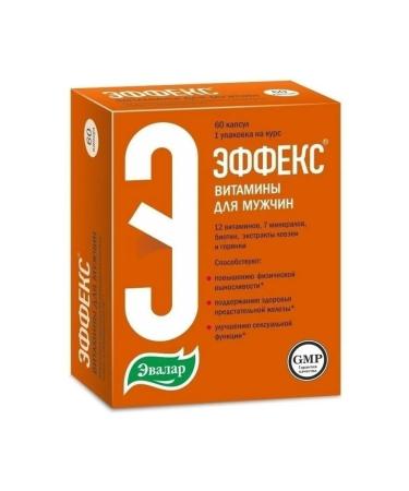 Vitamins effect for men capsule 60 pcs