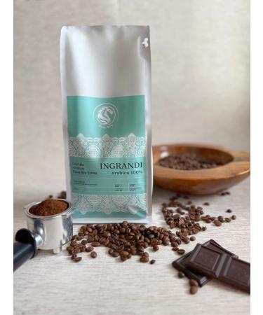Coffee in grains 1000 g Ingrandi - Buy Online on GoSupps.com