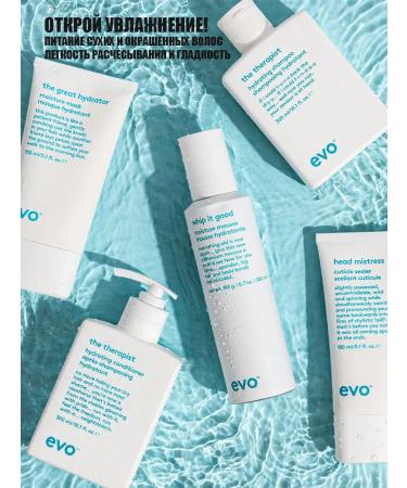 EVO Therapist shampoo moisturizing hair with tone color protection - Buy Online on GoSupps.com