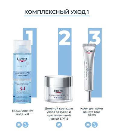 EUCERIN Dermatoclean micellar water 3B1 400 ml - Buy Online on GoSupps.com