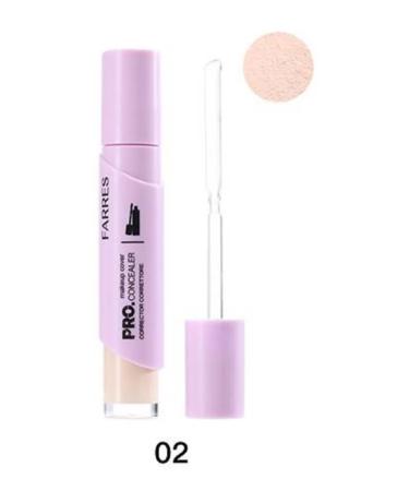 FARRES Concealer with a plastic applicator Spatula tone 02
