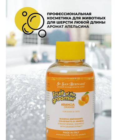 iv san bernard Orange shampoo for weak and dropping wool 100 ml - Buy Online on GoSupps.com