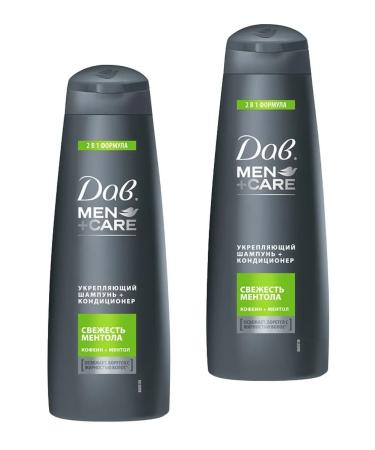Dav Shampoo strengthens the freshness of menthol 380 ml 2pcs