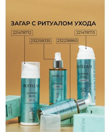 BESTELANI Gel after tanning with Panthenol Breezy Touch 50 ml - Buy Online on GoSupps.com