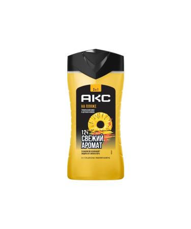 AKC Shower gel and shampoo 3B1 on the beach 250ml
