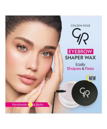 Golden Rose Gel wax for eyebrows fixing GR Eyebrow Shaper Wax - Buy Online on GoSupps.com