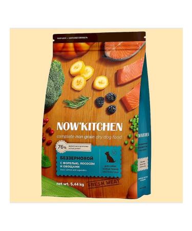 NOW'KITCHEN Bezernary feed adult dogs 5.440 kg