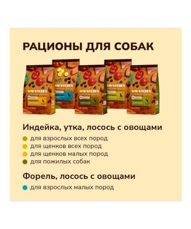 NOW'KITCHEN Bezernary feed adult dogs 5.440 kg - Buy Online on GoSupps.com