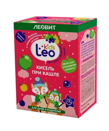 LEOVIT Leokids jelly for children "Coughing" 5 pcs - Buy Online on GoSupps.com