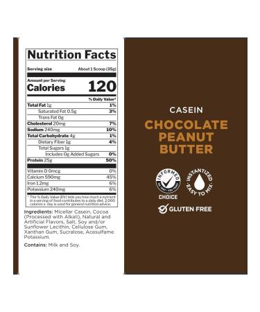 Rule 1 Casein protein 910 g - chocolate peanut oil - Buy Online on GoSupps.com